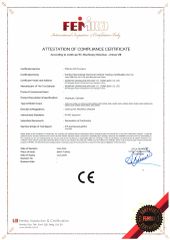 CE Certificate certificate of Honipaik (Shanghai) Imp. &Exp. Co. Ltd – certificate photo, supplier certificates section