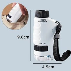 Educational Handheld Microscope 60X-120X Zoom, for Kids Stem Science Classroom - Image 5
