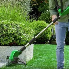 600W Telescope Type Corded Electric Grass Trimmer with 30cm Cutting Width, Nylon Line Spool (GR019-B) - Image 4