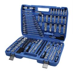 216 PCS Car Repair Tool Box Combination Mixed Tool Kit Hand Socket Ratchet - Image 3