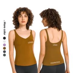 Xsunwing Wholesale Market Sport Suit Apparel Fashion Clothes Womens Workout Crop Tank Tops Sports Gym Wear - Image 1