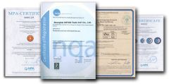 Certificates certificate from Shanghai Ostar Tools Int'l Co., Ltd.