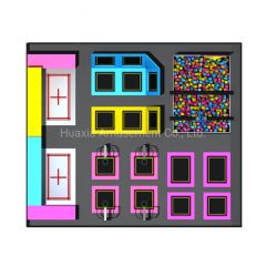 China Small Indoor Sports Adults Fun Park Commercial Trampoline Park - China Trampoline Park and Trampoline Park Equipment Price - Image 6