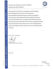 ISO 9001 certificate certificate from Ningbo Greetmed Medical Instruments Co., Ltd.