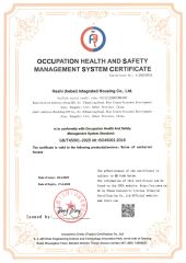 ISO 45001 certificate from Heshi (Hebei) Integrated Housing Co., Ltd.