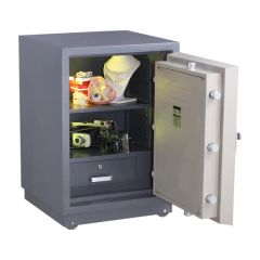 High Security One Hour Fire Resistance Safety Box Key Lock Commercial Office Safes - Image 3