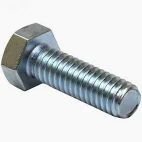 Hex Bolt Material Ss, Ms Surface Treatment Hdg Tensile Strength High - Steel Galaxy