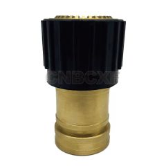 Versatile Fire Hose Nozzle with Heavy-Duty Couplings Included - Image 4