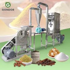 Spice Grinder Sugar Plant PVC Pulverizer Salt Corn Cassava Starch ...