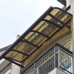 Lightweight Windproof Polycarbonate Outdoor Roof Canopy Awning - Image 4