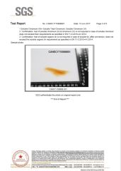 SGS TOOTHBRUSH FLAMENTS certificate from Chongqing Dami New Material Technology Co., Ltd.