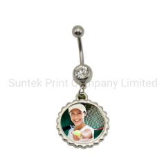 Sublimation Blank Fashion Navel Ring Style Fashion Piercing Navel Trademark SUNTEK Model NO. STB-NR03 HS Code - Image 2