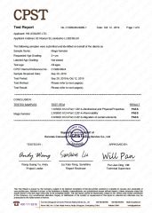 MC REPORT(MALAYSIA) certificate from Pakfoon Trading Company Limited