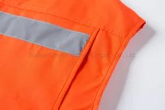 Multi Pockets Waistcoat Work Vest  with  Reflective - Image 6