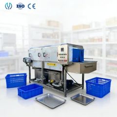 High Efficiency Turnover Basket Cleaning Machine for Fruit Vegetable Processing Plants - Zhucheng Yido Intelligent Technology Co., Ltd.