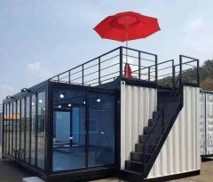 Container Bar Kitchen Cafe Container Coffee Shop 20 FT Container Restaurant - Image 1