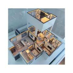 3D Customized Professional Design Apartment Interior Layout Miniature Scale Model - Image 5