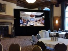 Portable Fast Fold Projection Screen for Outdoor Events - Image 3