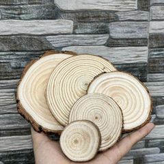 HOT SELLING Eco Friendly Wood Panel Coaster | Natural Smooth Solid Slice Board Bulk Export - Image 1