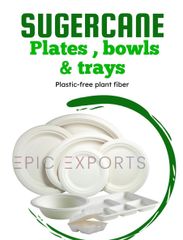 9' INCH Round Plate Weight 14 Gm Diameter 9 Inch Repellent Property 100% Oil & Grease Repellent Packaging 500 PCS In 25 PCS * 20 Sleeve Shrink - Epic Exports