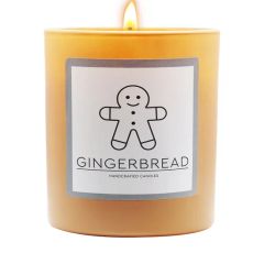 Huaming New Huaming Glass Customized Decorative Christmas Birthday Wedding Gift Jar Wax Candle Gingerbread Man Scented Candles - Image 2