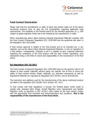 UHMWPE raw materials certificate from Guangzhou Pinsheng Automation Industry Co., Ltd.