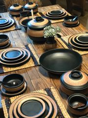 LUXURY HANDMADE CERAMIC WARE Material Ceramic Firing Temperature 1,200°c Water Resistance Waterproof Material Density Denser, Stone-like Quality - Image 2