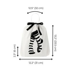 Custom Cotton Pouch Promotional Cloth Canvas Drawstring Gift Sock Short Travel Bag - Image 3