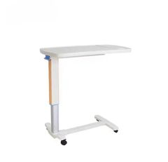 Adjustable Wooden Hospital Dinner Table Folded No MOQ 1 PCS Color White Origin China Layer 1 Layer Condition New Model NO. - Image 4