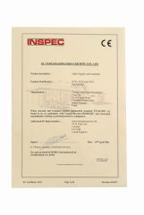 Goggle and Faceshield CE certificate from Yulong Safety Tools Manufacture Corp., Ltd.