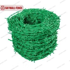 Galvanized High Tensile Traditional Twist 4 Point Barbed Wires for Prisons Border Protection - HEBEI SKYHALL GLOBAL CO., LTD