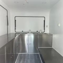Most Popular Food Trucks with Full Kitchen Equipment Concession Trailer Coffee Shop - Image 4