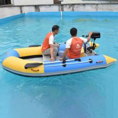 3 Meter Inflatable Motor Boat Fishing Boat for Open Water Power Motor Trademark Bouncia Color Customizable HS Code - GUANGZHOU BOUNCIA INFLATABLES LIMITED