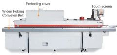 CNC Wood Curve Edge Banding Machine Origin China Weight 1330kg Trademark DLM HS Code 84609090 Certification CE Model NO. - Image 5