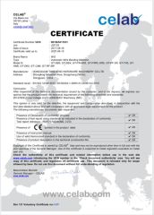certificate certificate from Dongguan Xinsheng Hardware Machinery Co., Ltd.