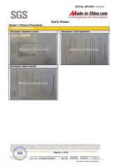 SGS-Supplier Assessment Report certificate from Taizhou Kedi Plastic Co., Ltd.