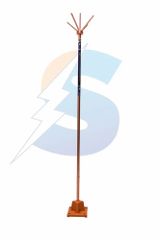 Conventional Lightning Arresters Color Golden Pack Type Box Warranty 1 Year Rated Voltage 33kV Rated Current 10kA Certification IEC - Image 1