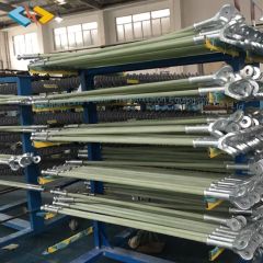 5mm-130mm ECR FRP Rod Fiber Glass Rod for Silicone Rubber Insulator - Wuhan Line Power Transmission Equipment Co., Ltd.