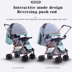 High Quality Baby Stroller Pram Super Light Can Be Foldable Baby Stroller - Image 6