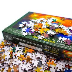 Bubble Pattern Wholesale Custom Adult Jigsaw Puzzles Manufacturer - Image 2