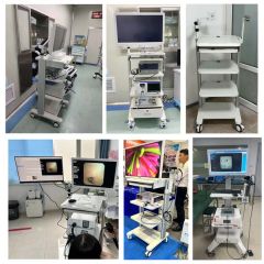 Medical Endoscope Trolley with 4-Layer Storage Cart System MOQ 1PC Origin China Style Morden Seater Single Wheel 4 - Image 2