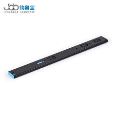 Shining Finish Rebound Ball Bearing Drawer Slides for Furniture Drawer - Image 4