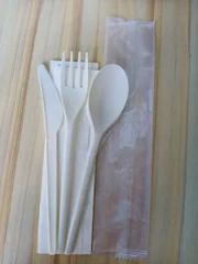 Quanhua Customized Explosive Cpla Degradable Disposable Tableware - Image 4