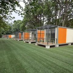 20FT 40FT Living Tiny Prefab Portable Modular Prefabricated Mobile Container Hotel - Orient Gs Housing International Engineering Co., Ltd.