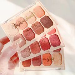 Earth Color Eyeshadow Trimming Plate Pearl Color Makeup Beauty Product - Image 2