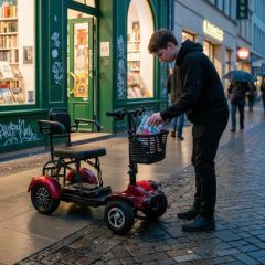 Electric Mobility Scooter for Elderly Foldable Handicapped Scooters - Tianjin Holladay Technology Co., Ltd.