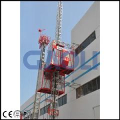 Rack and Pinion High Rise Construction Hoist / Lift Trademark Gaoli Model NO. SC200 Model Name Sc200 HS Code 84281090 Motor Power 2*11kw - Image 1