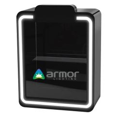 Factory Customized Acrylic Display Rack LED Light Electronic Atomizer Display Cabinet Cigar Accessories Display Stand with Lock - Image 6
