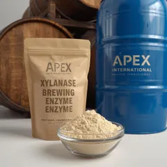 Xylanase Enzyme, Industrial Xylanase Enzyme,Xylanase Enzyme Supplier, Xylanase Enzyme Manufacturer, Xylanase Enzyme Supplier from IndiaBrewing Xylanase Enzyme, Brewery Processing Enzyme, Beer Clarification Enzyme, Fermentation Support Enzyme, Xylanase for Brewing Applications, Industrial Enzyme Solutions, Food Processing Enzyme, Bio Processing Enzyme, Enzyme for Industrial Applications, High Performance Xylanase Enzyme. - Image 1
