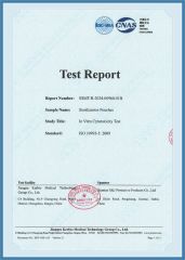 ISO10993 certificate from Xiantao S&J Protective Products Co., Ltd.
